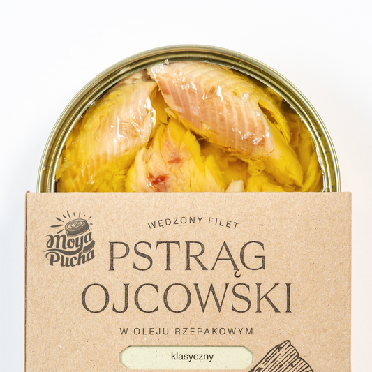 Filet z Pstrąga w Oleju - Klasyczny