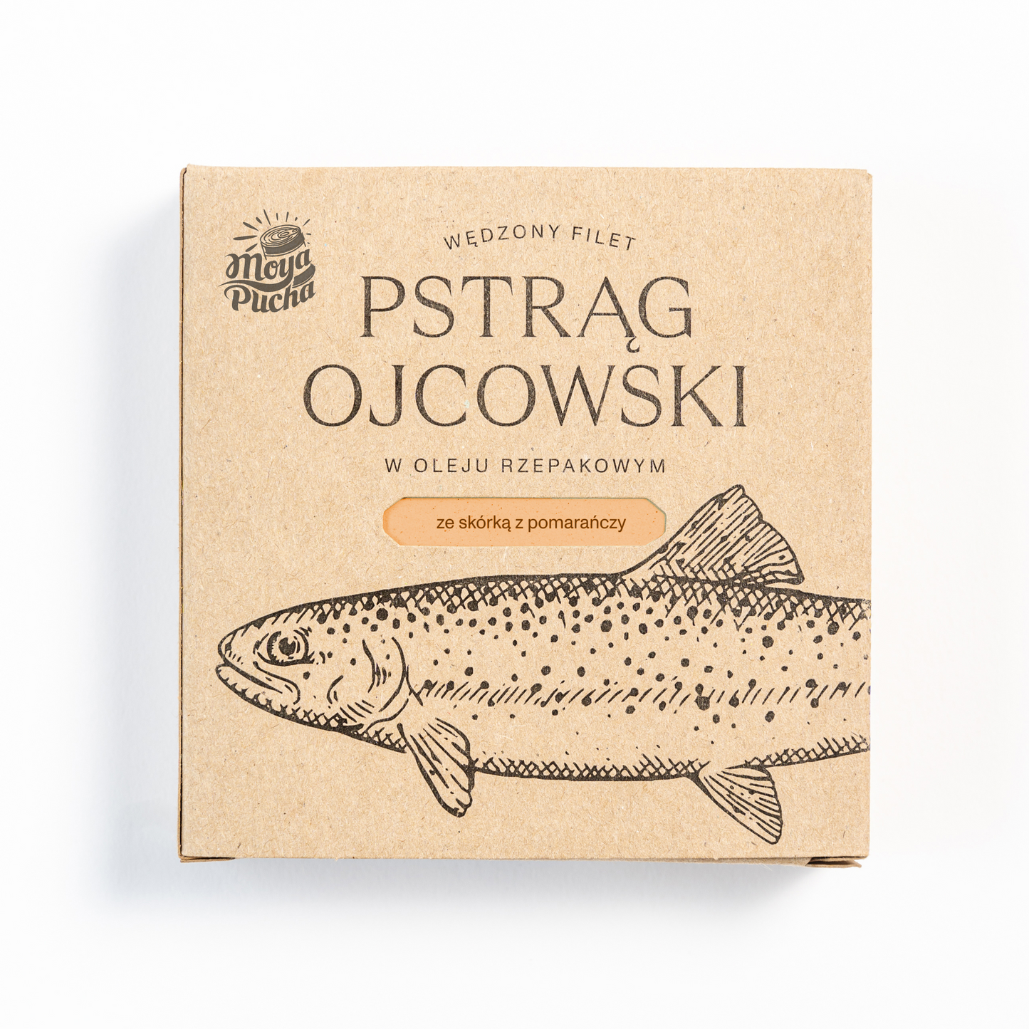 Filet z Pstrąga w Oleju - Z Pomarańczą