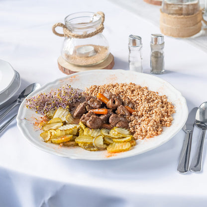 Dziki Dzik - dziczyzna w winie i grzybach