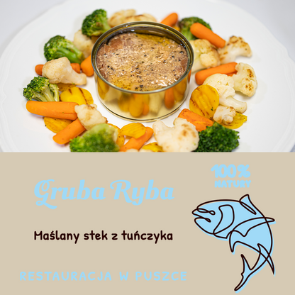 Gruba Ryba - maślany stek z tuńczyka