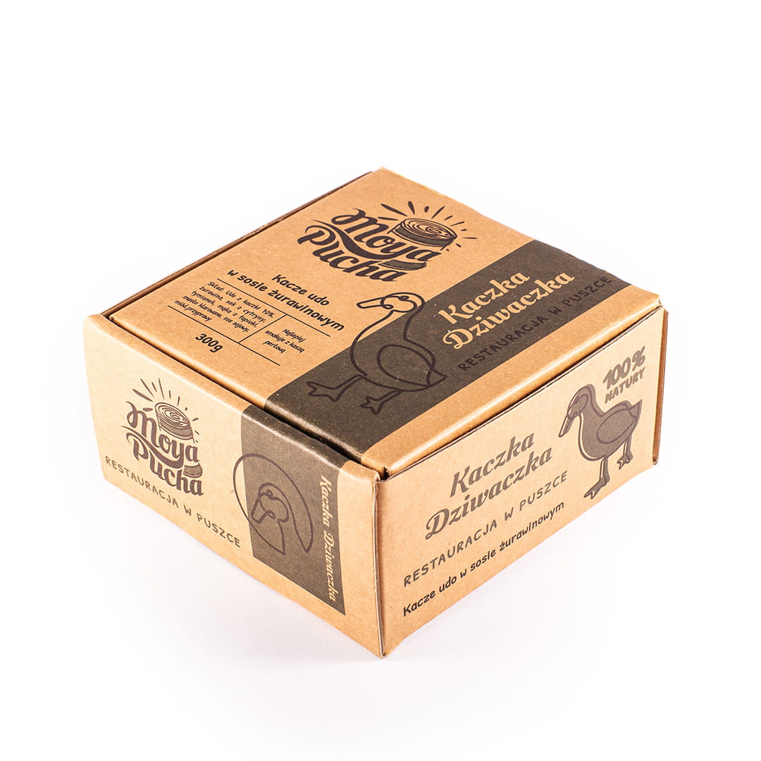 Kaczka Dziwaczka - udo w sosie żurawinowym