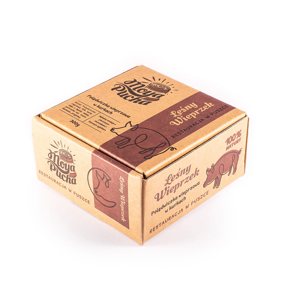 Leśny Wieprzek – polędwiczka wieprzowa w kurkach