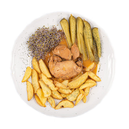 Leśny Wieprzek – polędwiczka wieprzowa w kurkach