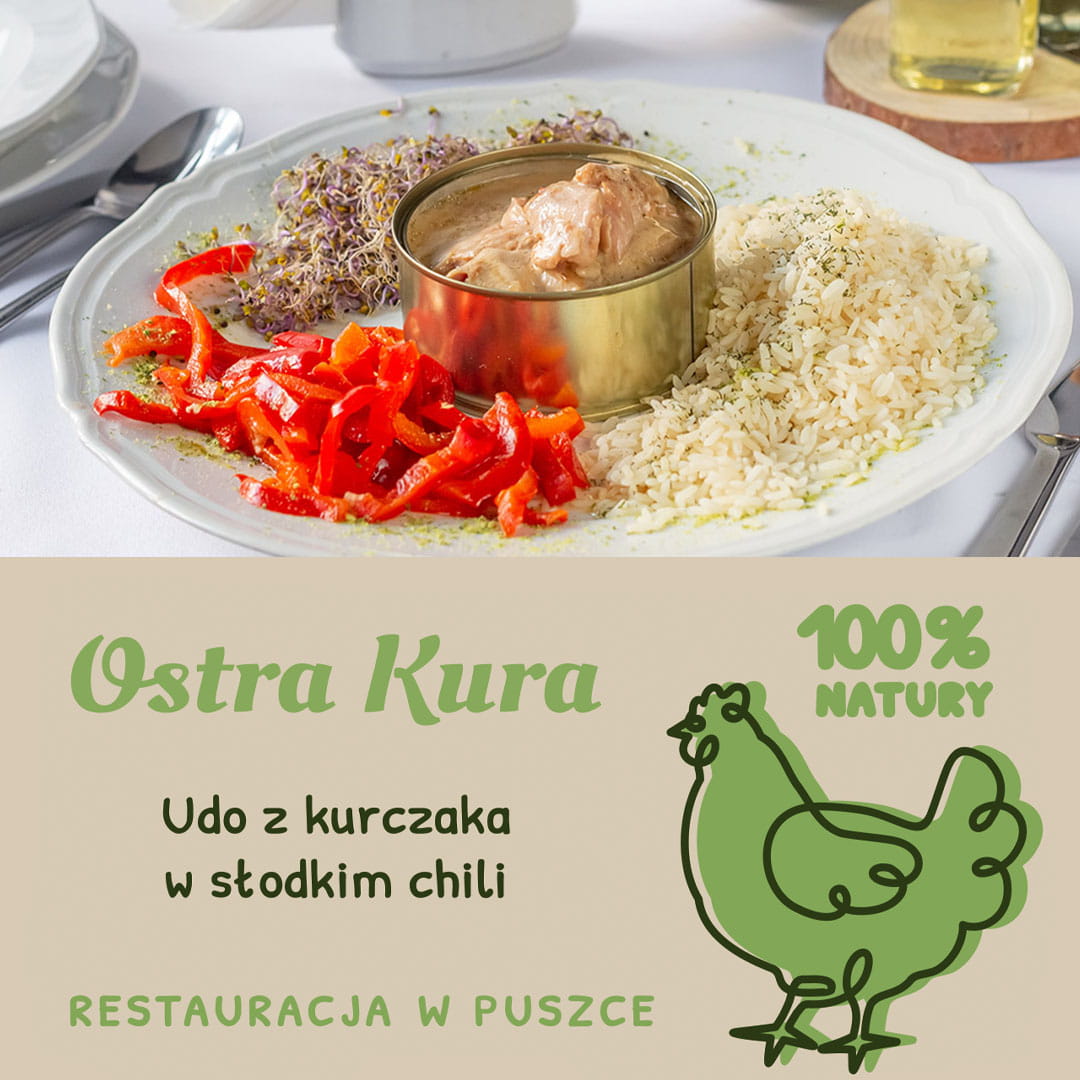 Ostra Kura – udo z kurczaka w słodkim chili