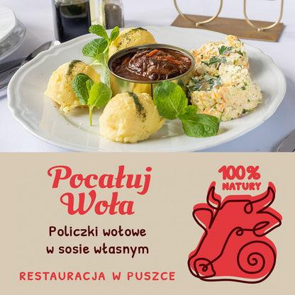Pocałuj Woła - policzki wołowe w sosie własnym