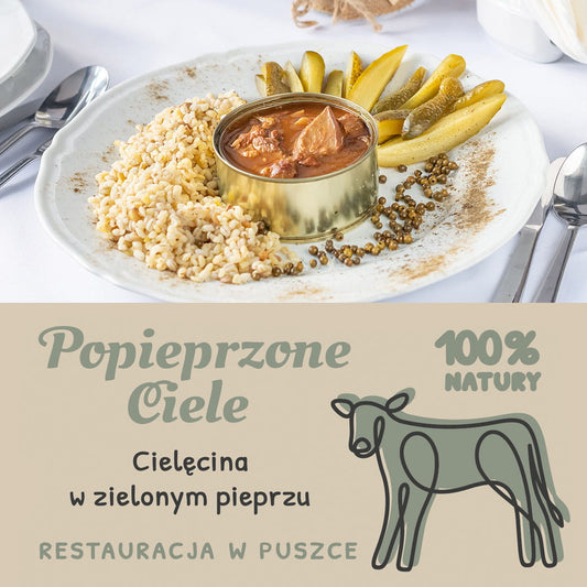 Popieprzone Ciele - cielęcina w zielonym pieprzu