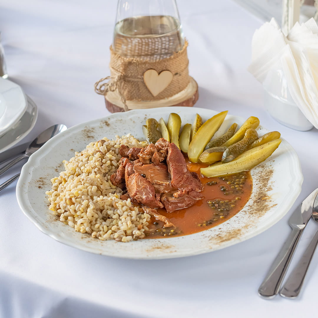 Popieprzone Ciele - cielęcina w zielonym pieprzu