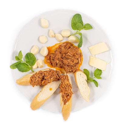 Rozrywkowe Prosie - szarpana wieprzowina BBQ Whiskey