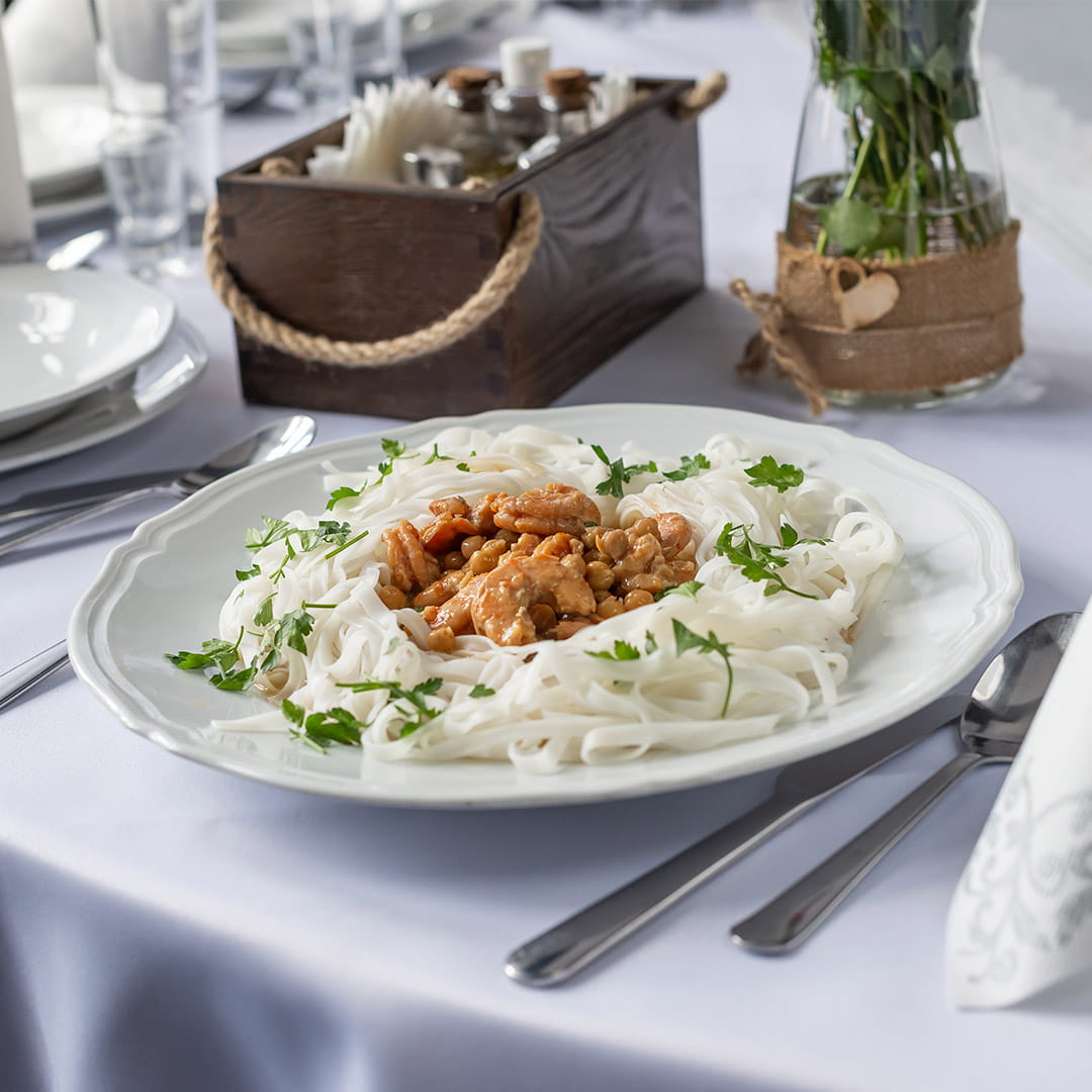 Skośna Kreweta - krewetki po tajsku