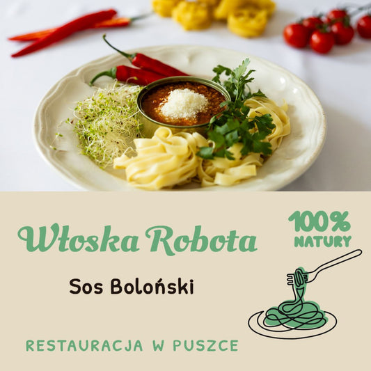 Włoska Robota - sos boloński