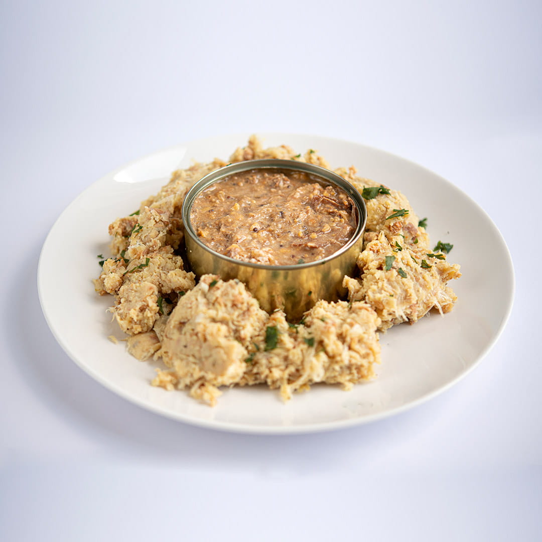 Złamane Żebro - żeberko wieprzowe w sosie musztardowo-cebulowym